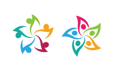 Diseño de logotipo para redes sociales y grupos de atención humana v.59