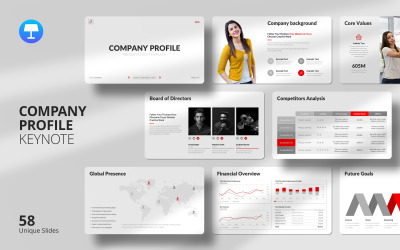 The Complete Company Profile Keynote Template