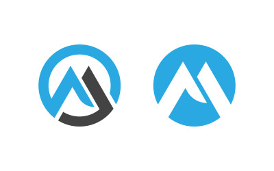 M Letter Logo Business Icon Design Illustration Vorlage v.57