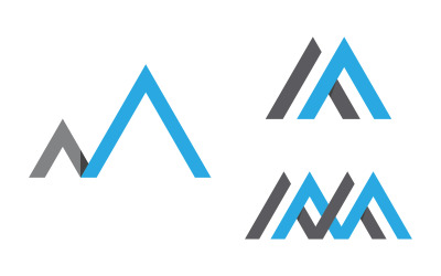 M Letter Logo Business Icon Design Illustration Vorlage v.65