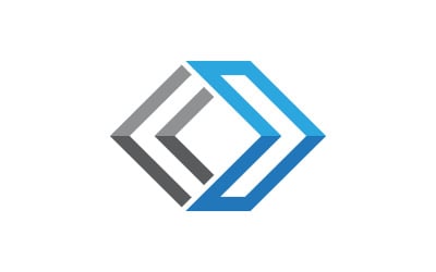 Arrow business speed growth icon illustration design v.23