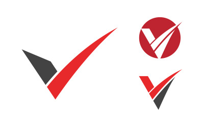 Ilustración del icono vectorial del concepto inicial de la letra V del logotipo v.14