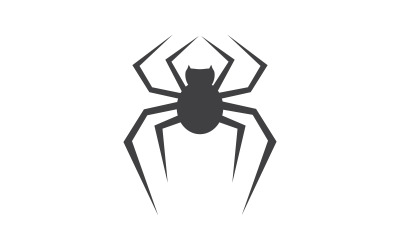 Spider icon Logo illustration design template v.4