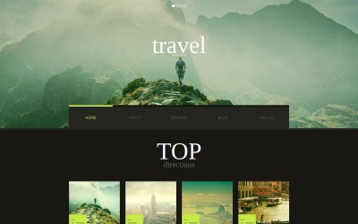 Travel Agency Moto CMS HTML Template
