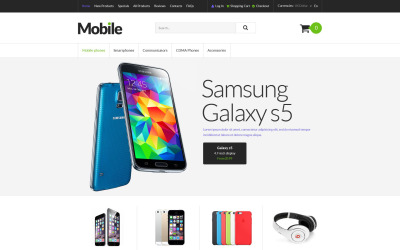 ZenCart-Vorlage für mobile Geräte