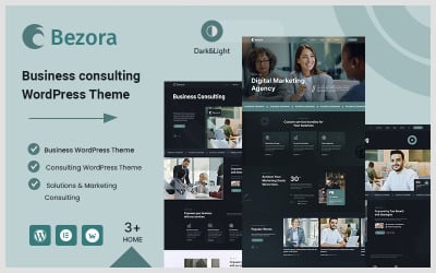 Bezora – 商业咨询和数字营销机构 WordPress 主题
