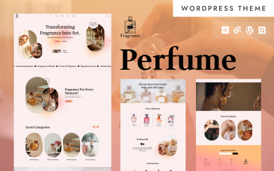 Fragranza - Tema WooCommerce Elementor per negozi di profumi e cosmetici