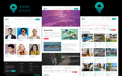 Domo - WordPress-thema voor onroerend goed en hypotheekcalculator