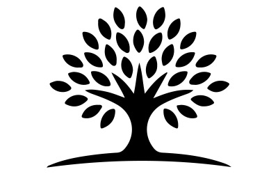 Ilustracja artystyczna symbolu drzewa