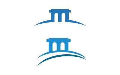 Column justice law Icon Vector illustration design v.23