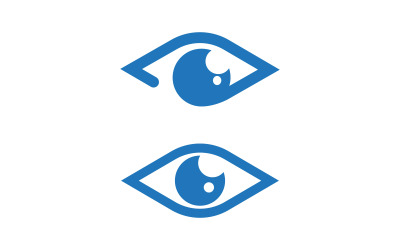 Eye Healthy Care vector icon illustration design v.2