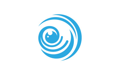 Eye Healthy Care vector icon illustration design v.4