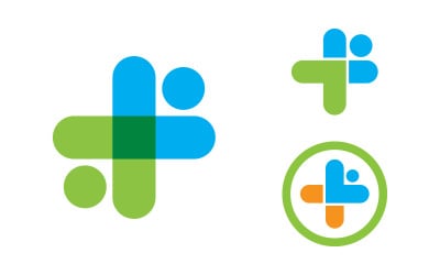 Health Medical Lab Logo template vector illustration design v.8