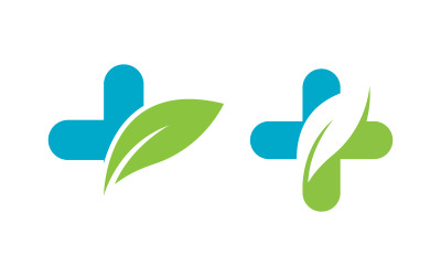 Logo-Vorlage für Gesundheits- und Medizinlabore, Vektorgrafik-Design v.7