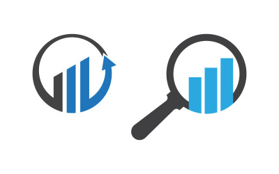 Business Finance Konzept Logo Illustration Design vv.47