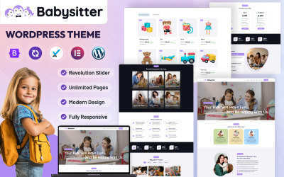 Тема WordPress Elementor Directory няні