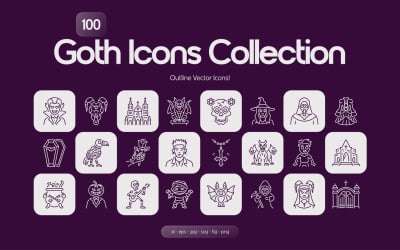Modern Goth Icons Collection