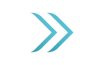 Pfeil-Business-Logo-Symbol-Vorlage, Vektor-Design V0