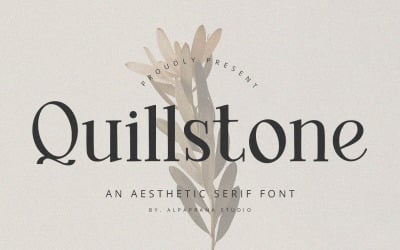 Quillstone - Aesthetic Serif Font