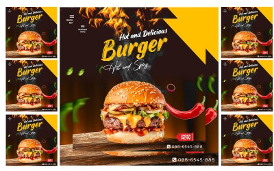 Burger House – Fast-Food-Flyer-Vorlage