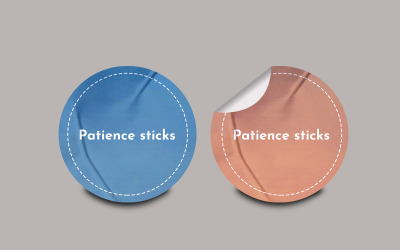 Sticker Mockup PSD Template Design 90