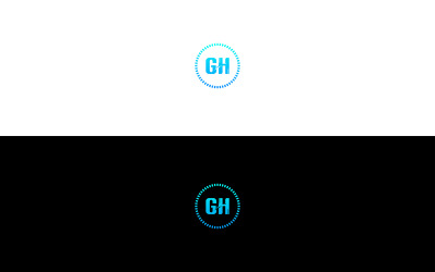 Creative GH Logo Vector GH Logo Design Unique Vector Modern GH Logo Design Creative HG Logo Template