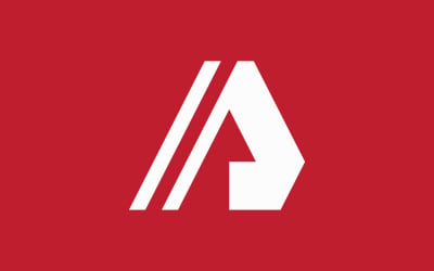 Letter A logo vector template design element V0
