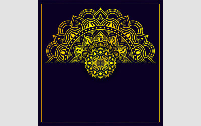 Luxury Mandala Islamic Background Vector Design Luxury Islamic Mandala Background