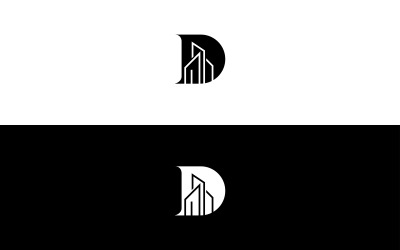 Real Estate D Logo - Letter D Real Estate Logo Template – D Logo for Realty &amp;amp; Property Business
