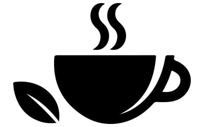 En logotypdesign för café för tebutik