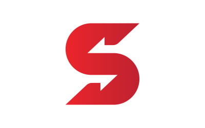 Letter S logo vector template. Creative S Letter initial logo design V8.