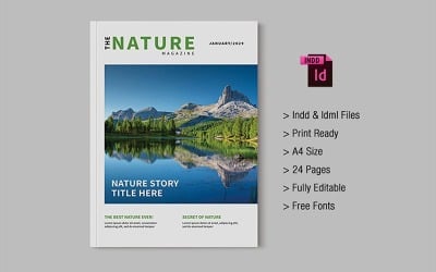 Travel and Photography Magazine Template