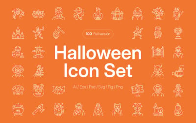 Halloween Icons Collection