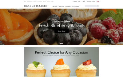 Delicious Gifts ZenCart Template