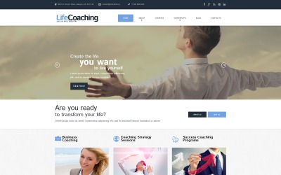 Life Coach responsief WordPress-thema