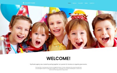 O2 - Modèle Joomla moderne de planificateur d'événements