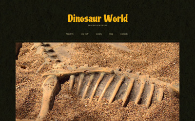 Šablona Joomla reagující na muzeum