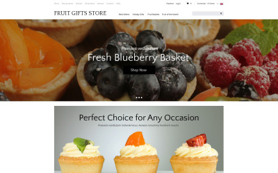 Смачні подарунки ZenCart шаблон