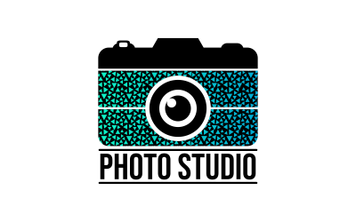 Unique Camera Logo Design Template