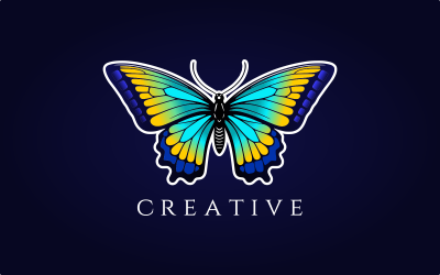 Attractive Colorful Butterfly Illustration