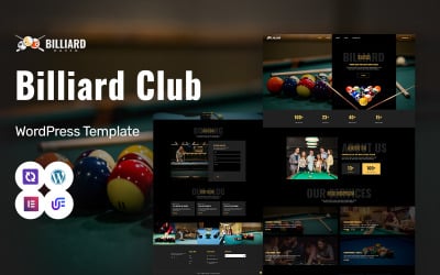 Billiard Haven – Pool- und Billardclub WordPress Elementor Theme