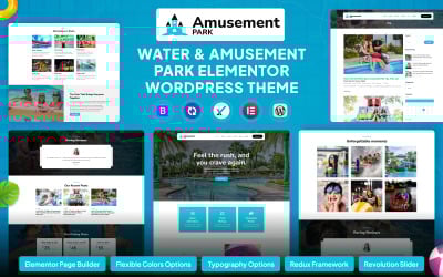 Vergnügungspark Elementor WordPress Theme