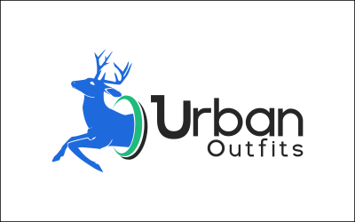 Creative deer logo Design template