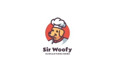 Köpek Şefi Maskot Logo Tasarımı