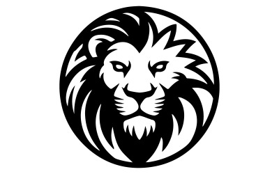 Logotypen är en Lion-konstillustration