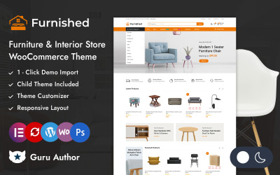 Möblerad - Möbelbutik Elementor WooCommerce Responsive Theme