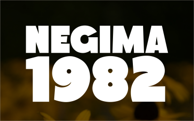 Negima – En 1982-inspirerad glad typsnitt