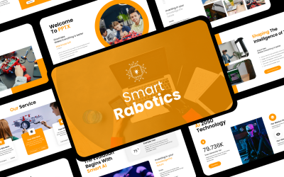 Presentazione sull&amp;#39;intelligenza artificiale robotica e aziendale