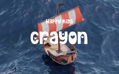 Crayones hacen eco de la risa / Niños felices