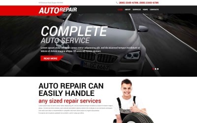 Autoreparatieservice WordPress-thema